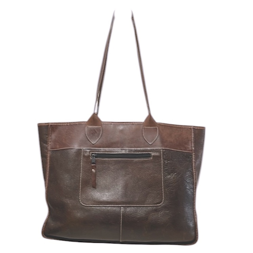 Robert Harvey Vintage Rare Handmade In Canada  Large Brown Travel Tote